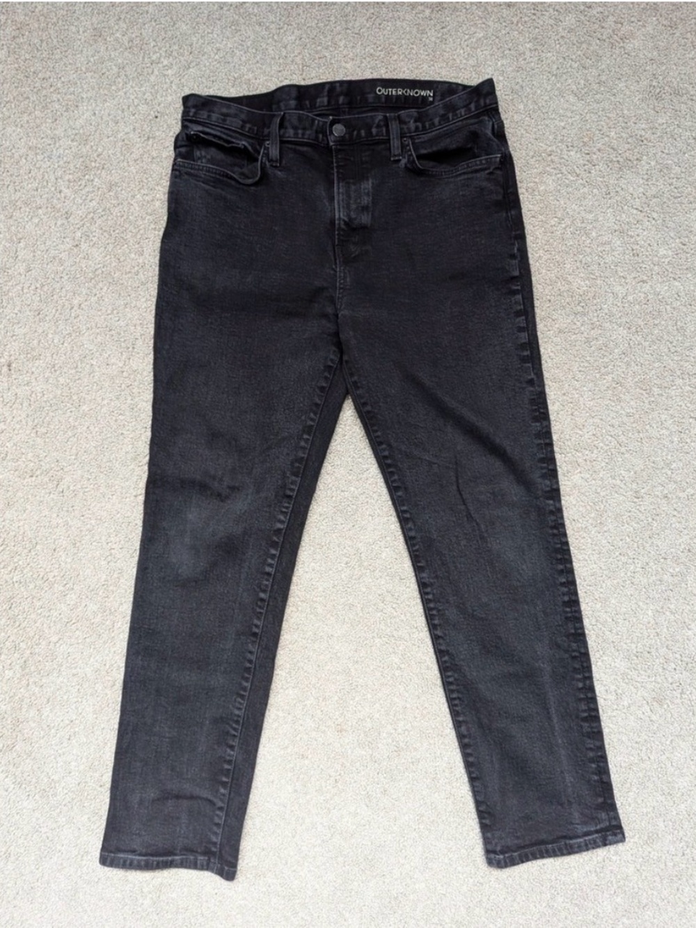 Outerknown Men's S.E.A. Jeans - Black 34x30